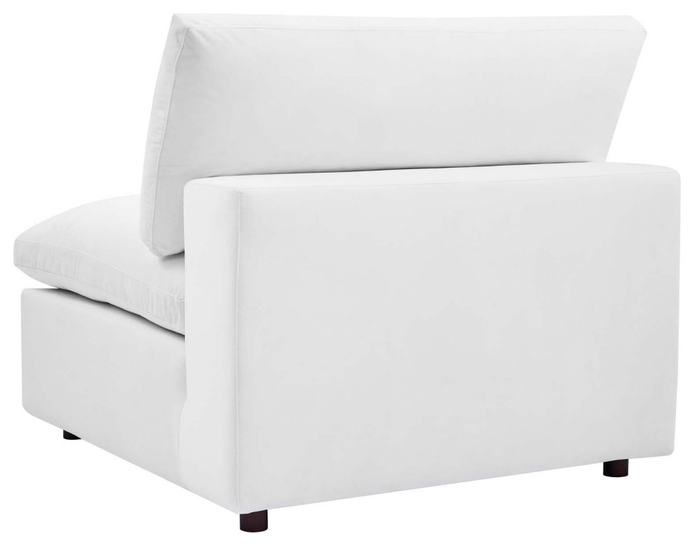 Sectional Sofa Set  Velvet  Brown  Modern  Living Lounge Hotel Lobby Hospitality   Traditional   Sectional Sofas   by House Bound  Houzz