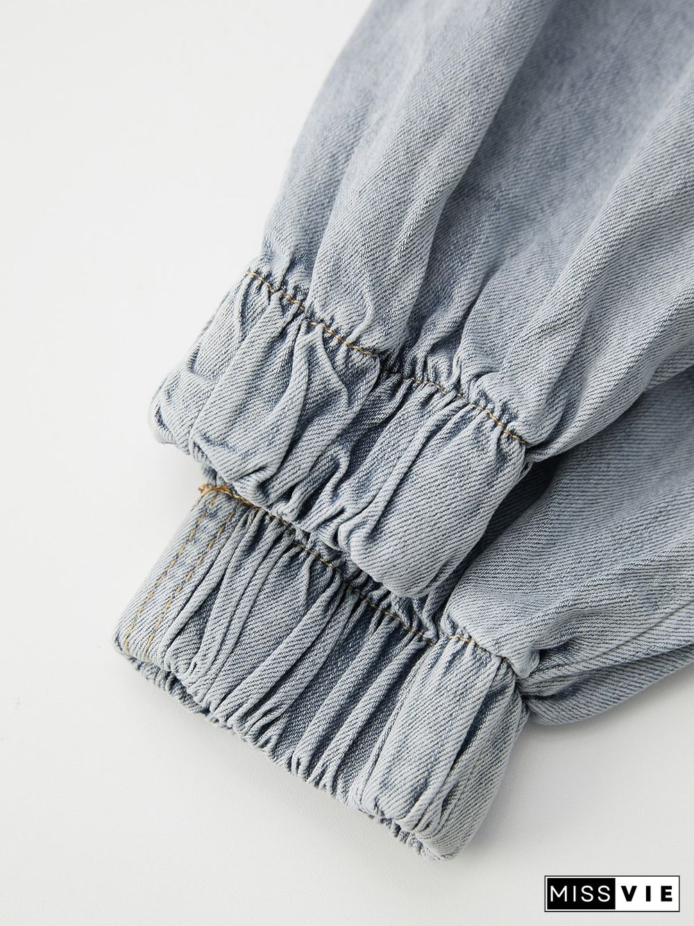 Paperbag Waist Cargo Jeans