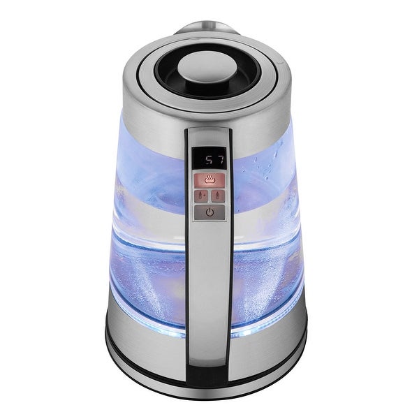 2.2L Electric Stainless Steel Kettle， with Blue Light