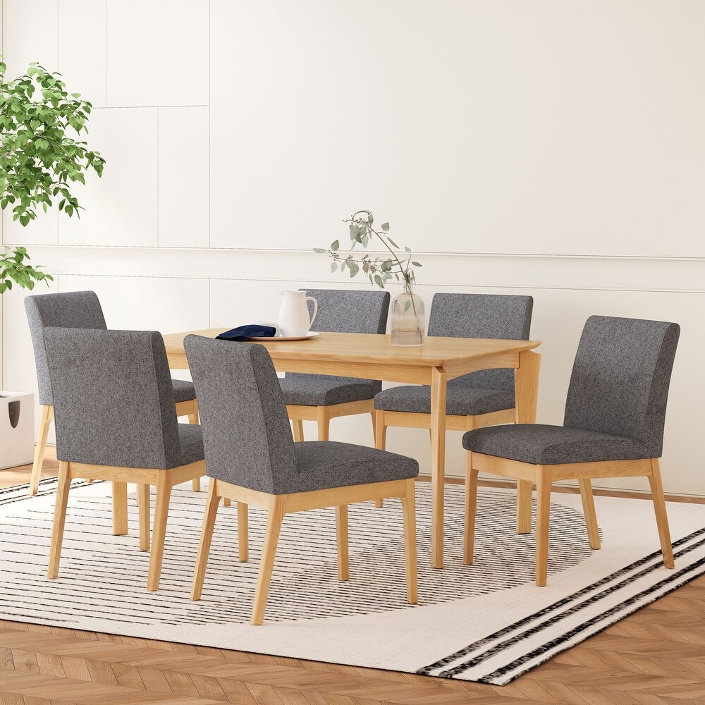 Atherton Wood 7 Piece Dining Set by Christopher Knight Home