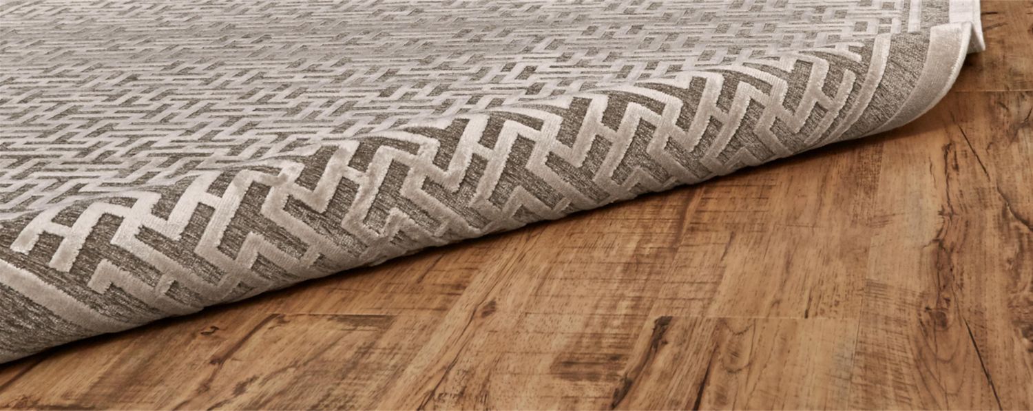 Pellaro Taupe and Ivory Rug by BD Fine