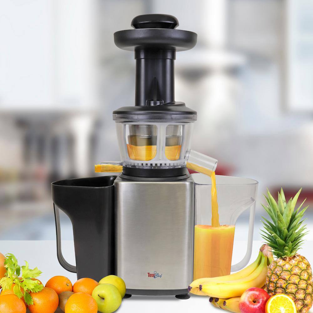 Total Chef Slow Juicer Cold Press Juicing Machine for High Quality Nutrient-Dense Juice TCSJ01