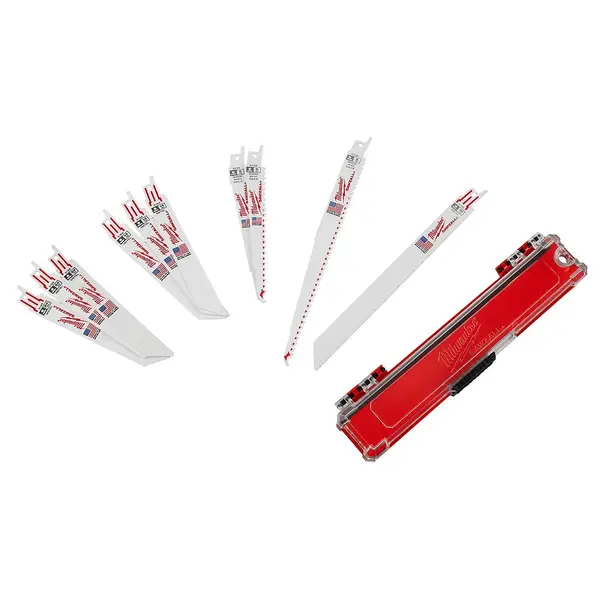 Milwaukee 10-Piece SAWZALL General Purpose Blade Set