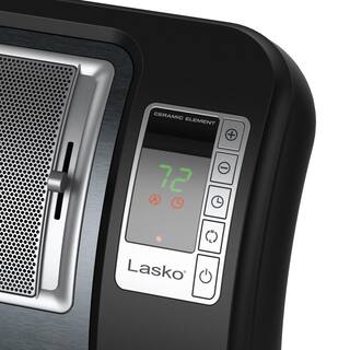 Lasko Cyclonic 1500-Watt Ceramic Electric Ceramic Portable Heater with Digital Display CC24849