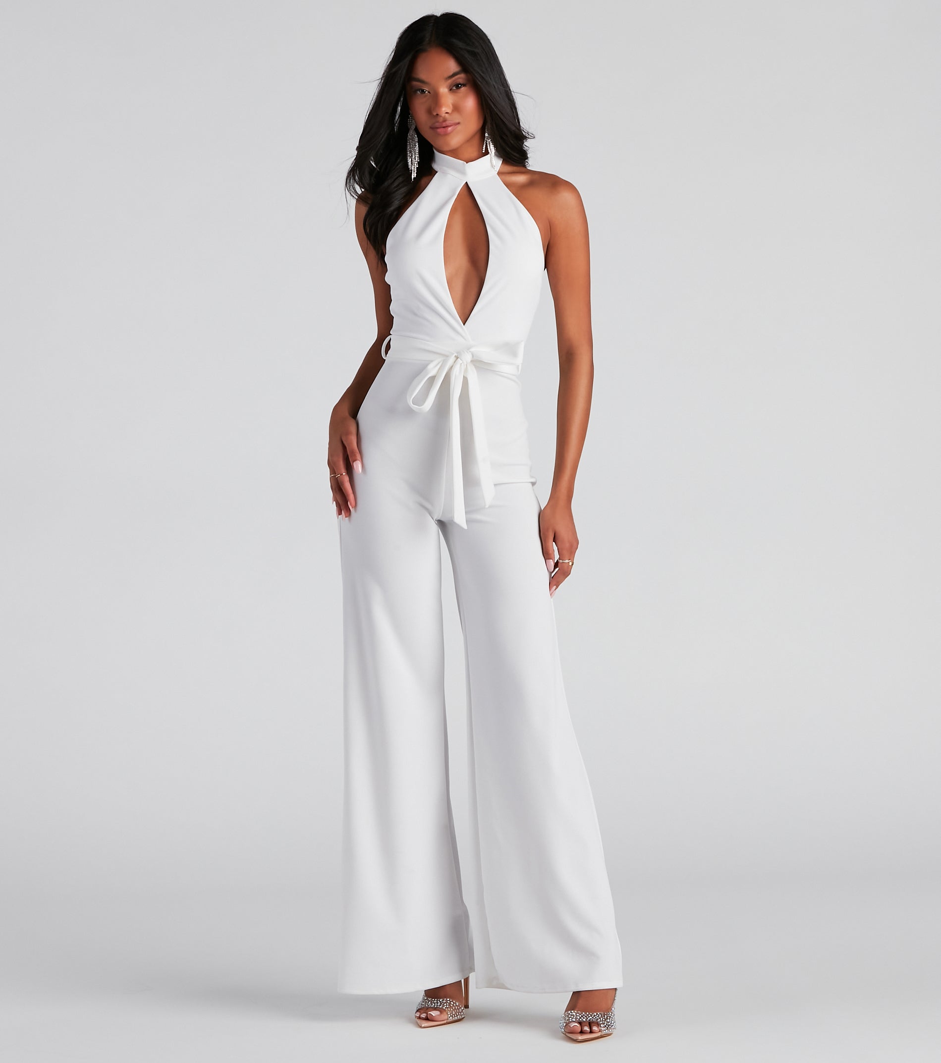 Key To Style Flared Jumpsuit