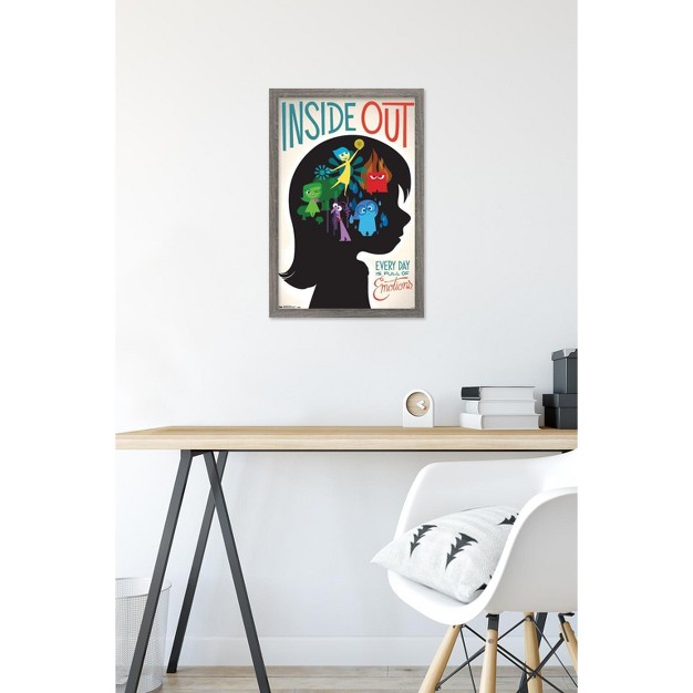 Trends International Disney Pixar Inside Out Emotions Framed Wall Poster Prints