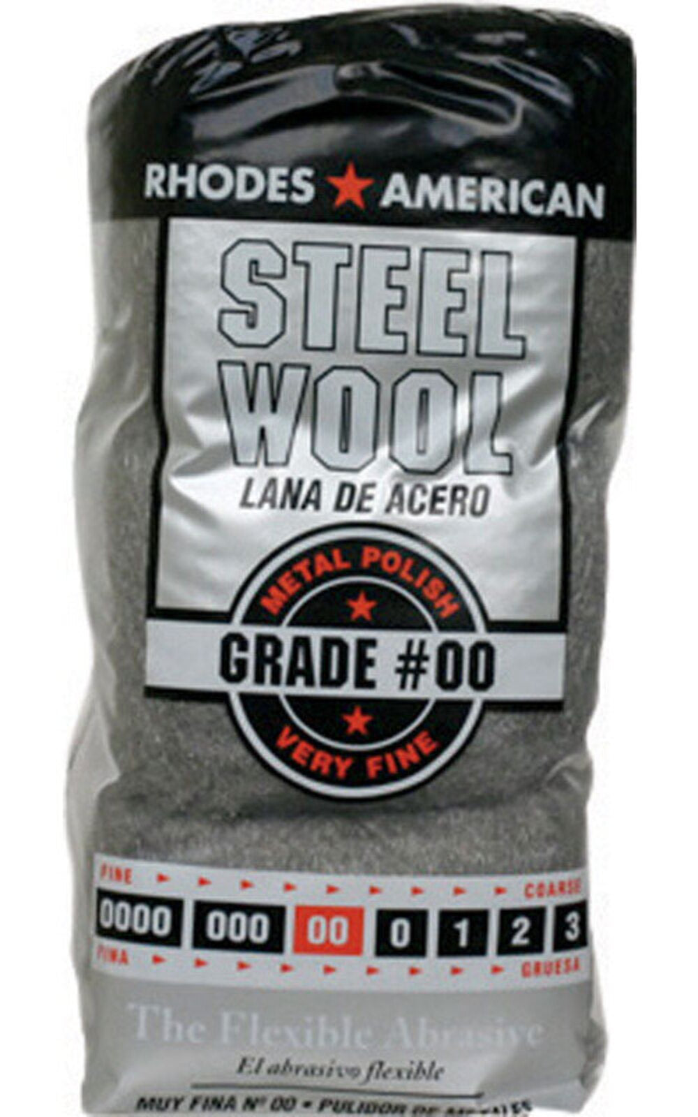 STEEL WOOL PADS #00 12PK