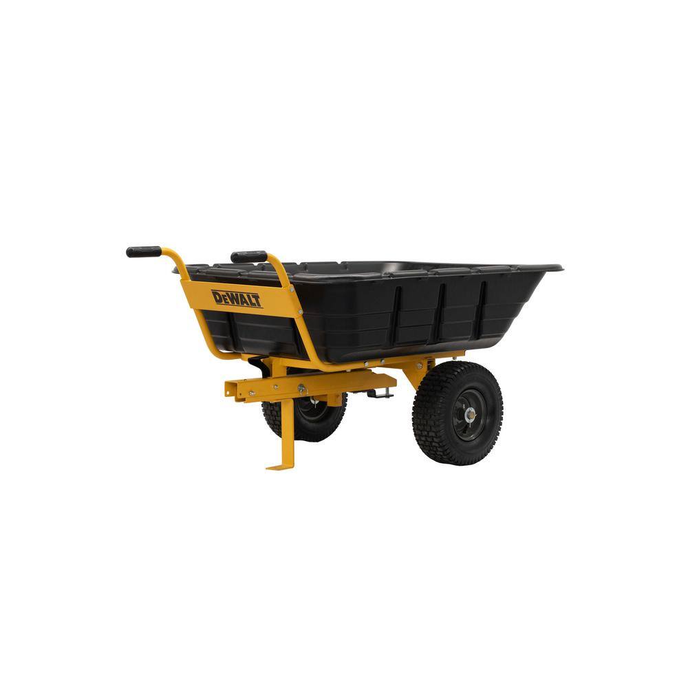 DEWALT DXTB0573 800lb/10 Cu. Ft. Swivel/Dump Cart - Convertible to Tow/Wheelbarrow