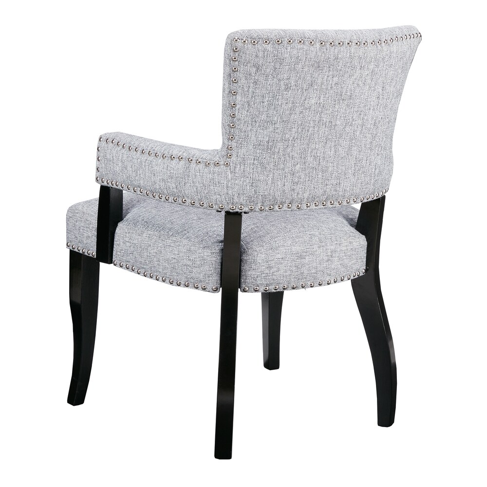 Copper Grove Cobleland Grey Arm Dining Chair