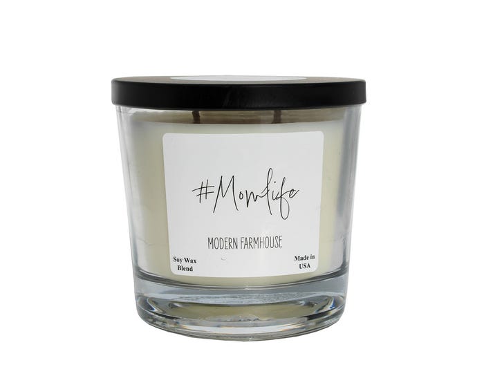 Ozark Brands #MOMLIFE Modern Farmhouse Candle - MOM-16MF