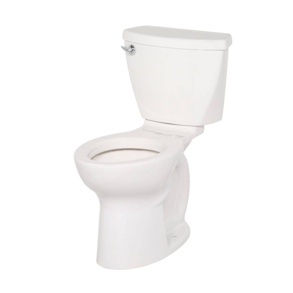 American Standard Cadet 3 Powerwash Tall Height 10 in. Rough 2-Piece 1.6 GPF Single Flush Elongated Toilet in White Seat not Included 270AB001.020