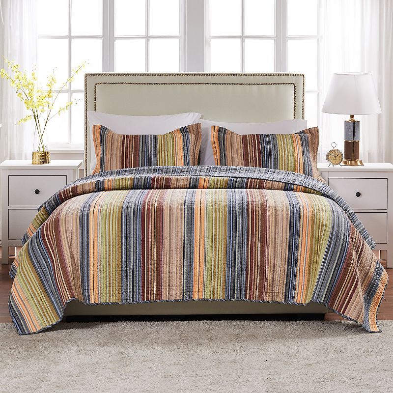 Greenland Home Fashions Katy Quilt Set