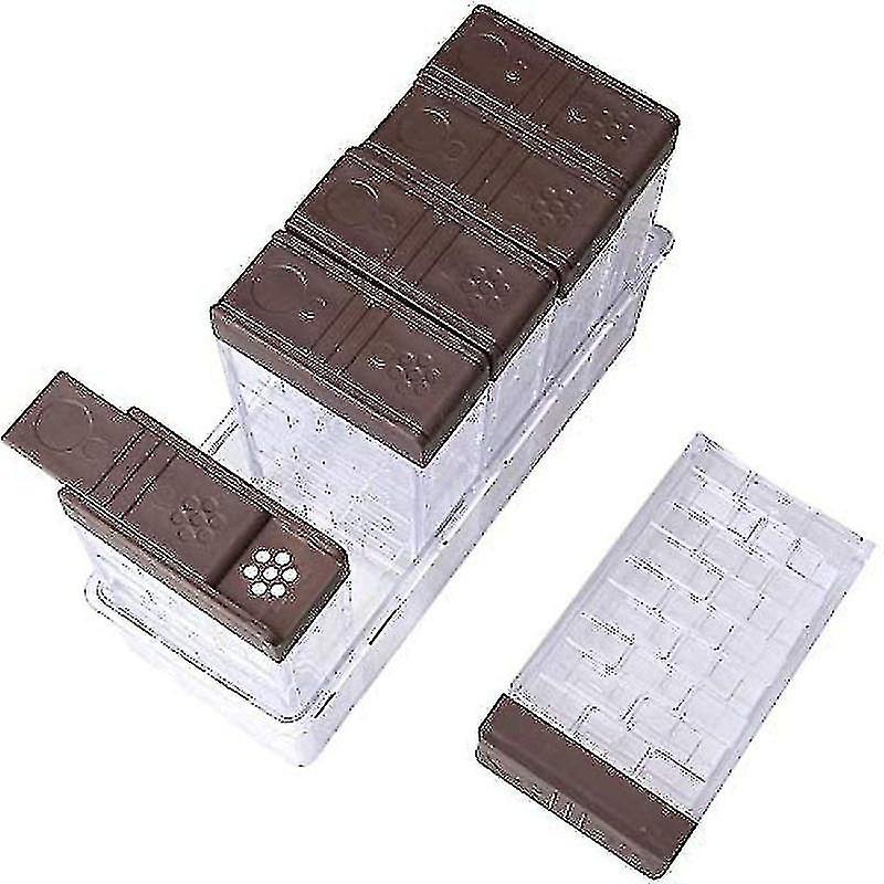 Set Of 6 Salt And Pepper Shakers Spice Box Plastic Camping Spice Box