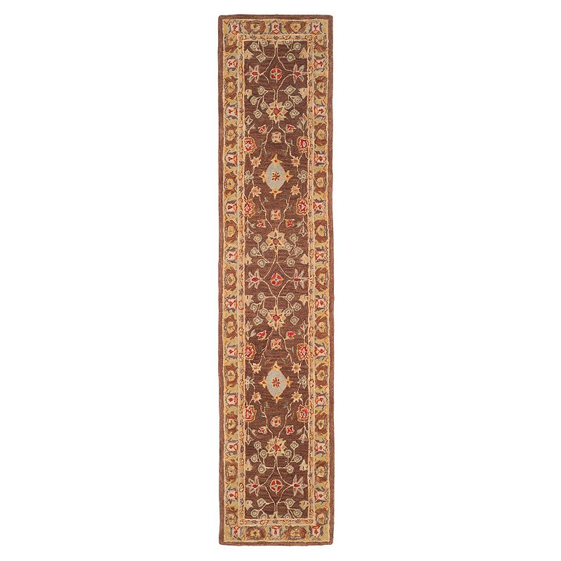 Safavieh Anatolia Tina Framed Floral Wool Rug