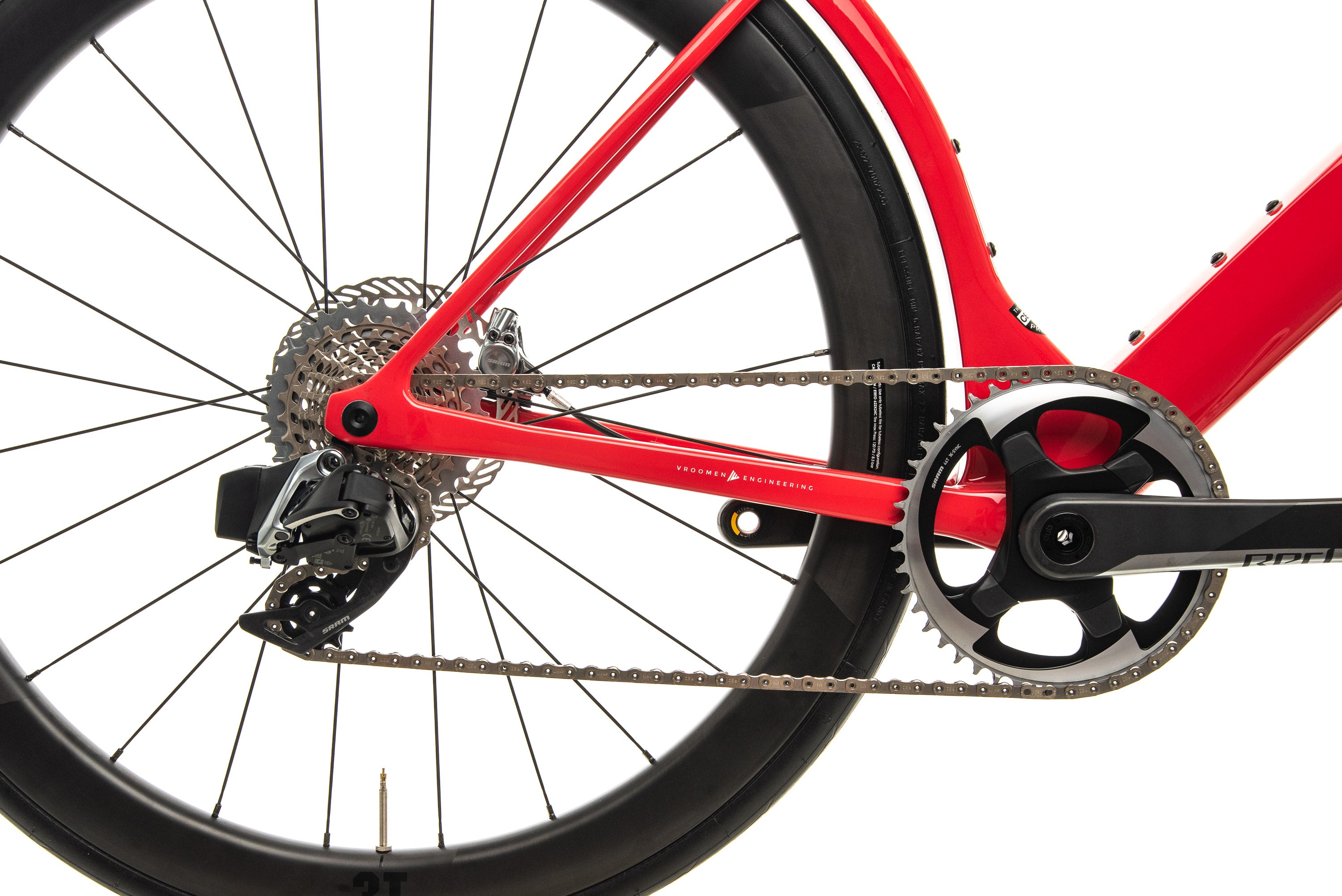 3T Strada Team Red AXS eTap Road Bike - 2020, X-Large