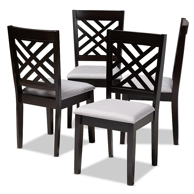 Baxton Studio Caron Dining Chair Set