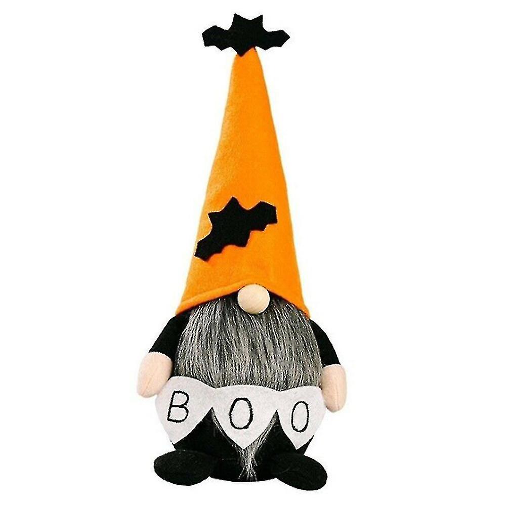 Faceless Gnome Swedish Dwarf Plush Toy Standing Stuffed Doll Halloween Gift Decors Ornaments Bat Hat