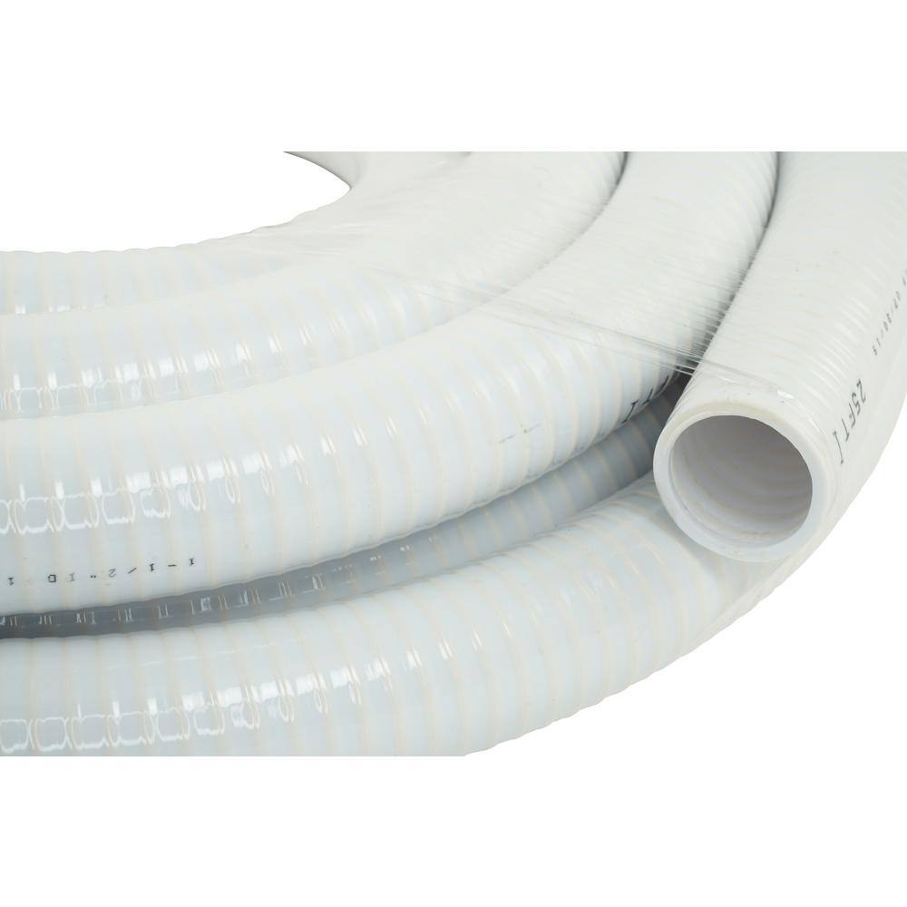 Everbilt 1-12 in. I.D. x 25 ft. PVC Flexible Spa Tube HKP004-006