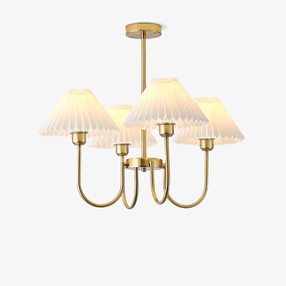 Lenore Pleated Chandelier