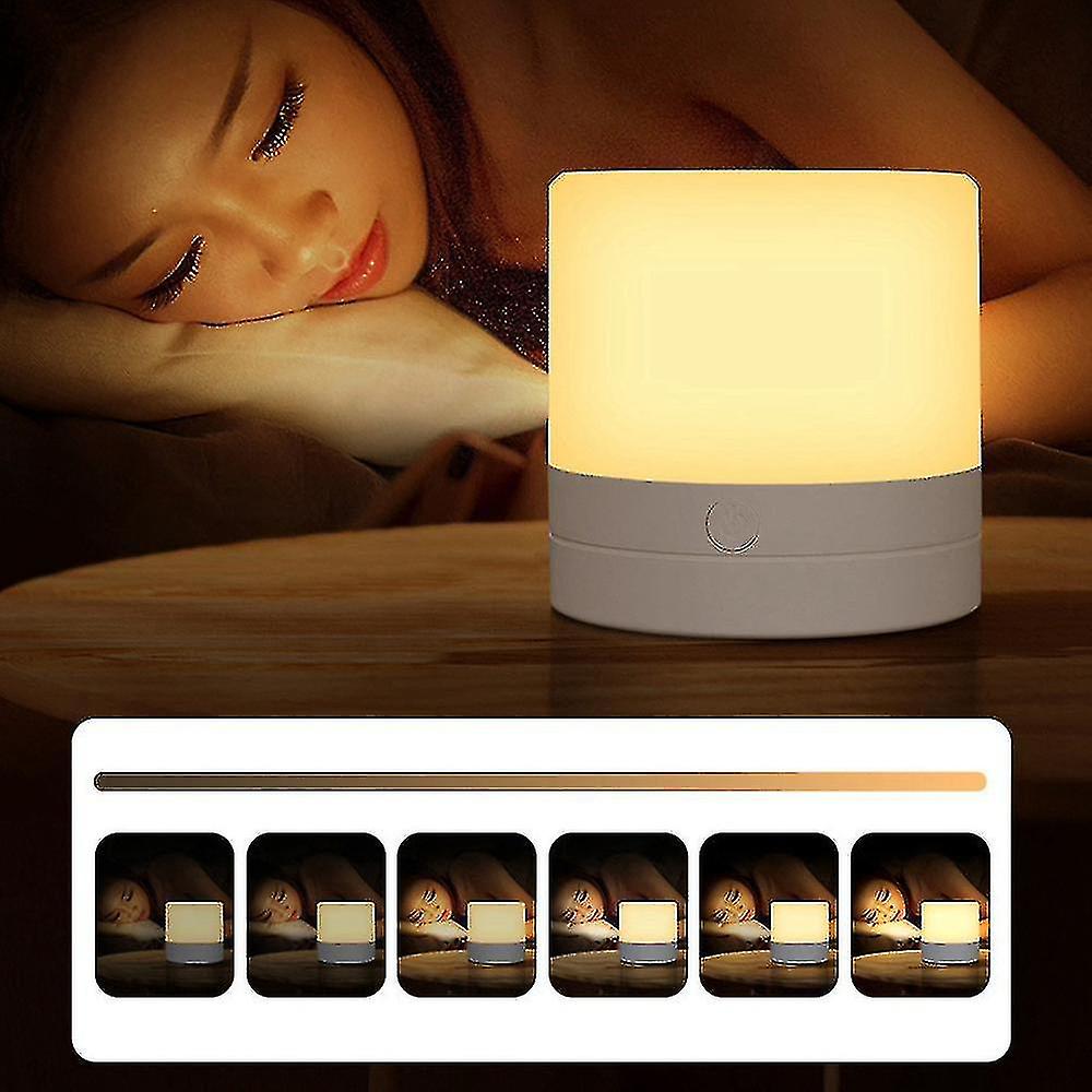 Usb Recharable 7 S Toung Bedside Table Lamp