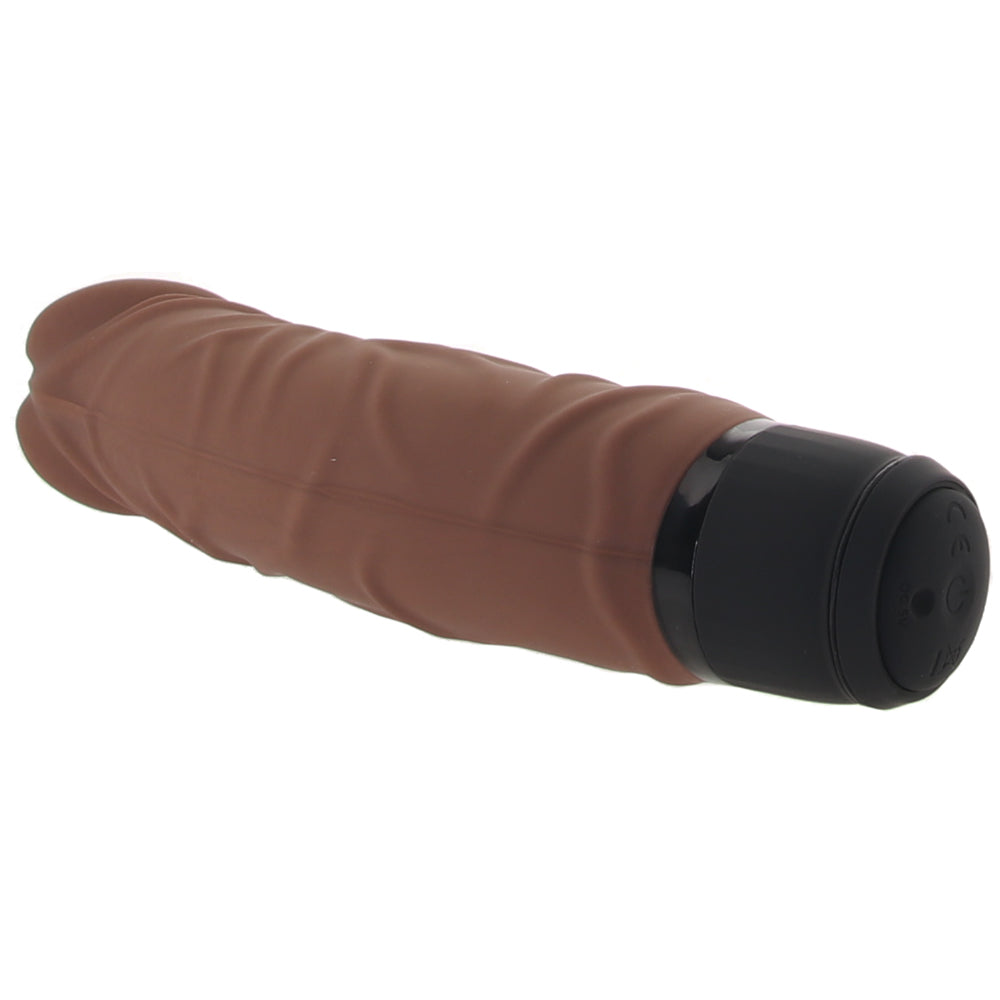 PowerCock 6.5 Inch Realistic Vibe in Dark Brown