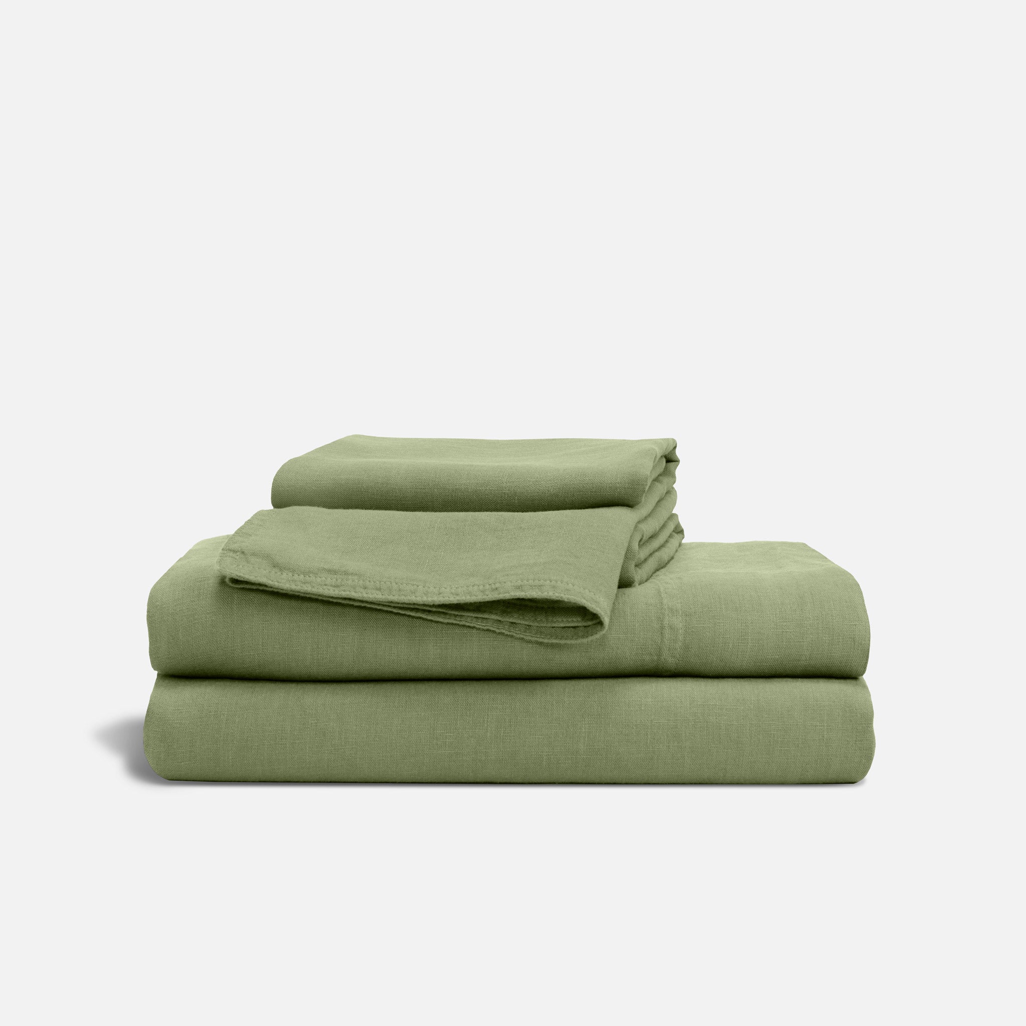 Washed Linen Core Sheet Set