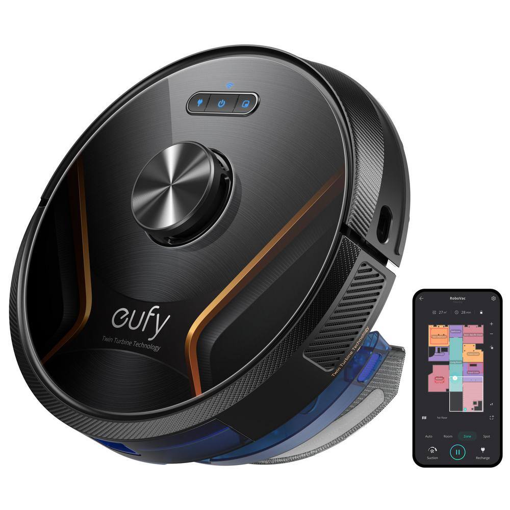 Eufy RoboVac X8 Hybrid Wi-Fi Robotic Vacuum Cleaner 2-in-1 Sweep and Mop with Mapping T2261J11