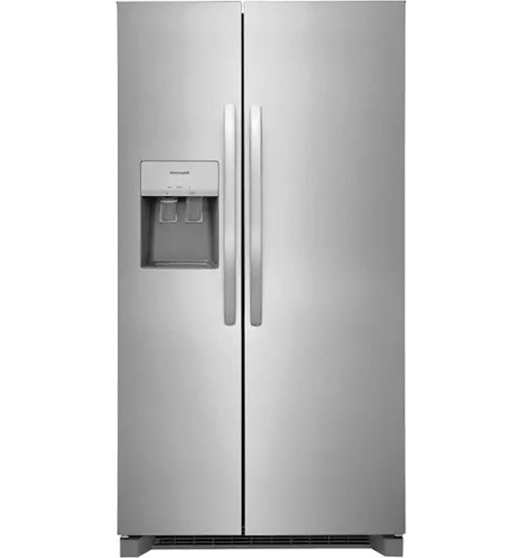 Frigidaire 25.6 Cu. Ft. Stainless Steel Side-By-Side Refrigerator