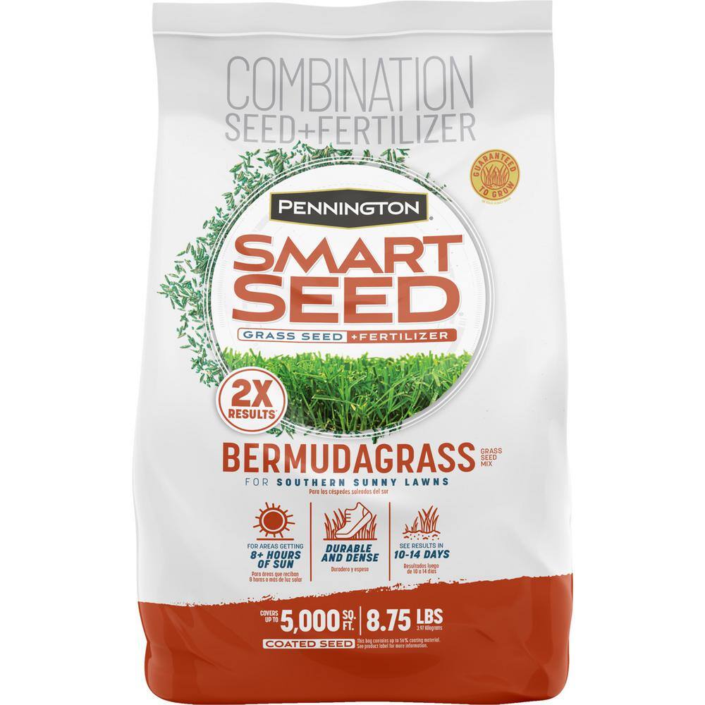 Pennington Smart Seed 8.75 lbs. Bermuda Grass Seed and Fertilizer 100543735