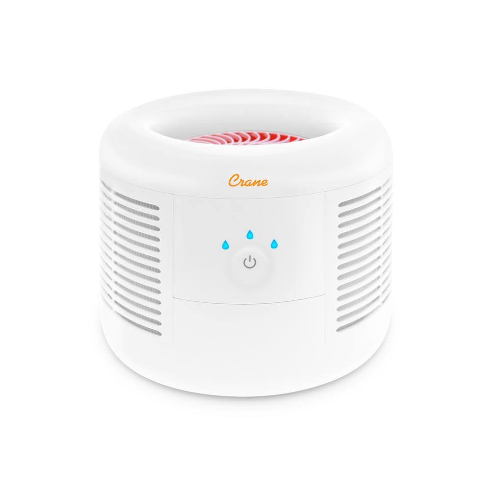 Crane HEPA Air Purifier with 3 Speed Settings for Small to Medium Rooms up to 300 sq.ft. EE-7002AIR