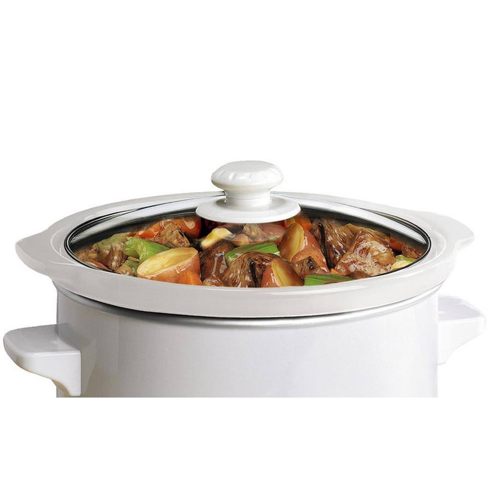 Brentwood Appliances 1.5 Qt. White Slow Cooker SC-115W