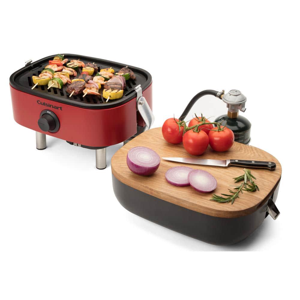 Cuisinart Venture Portable Propane Gas Grill in Red