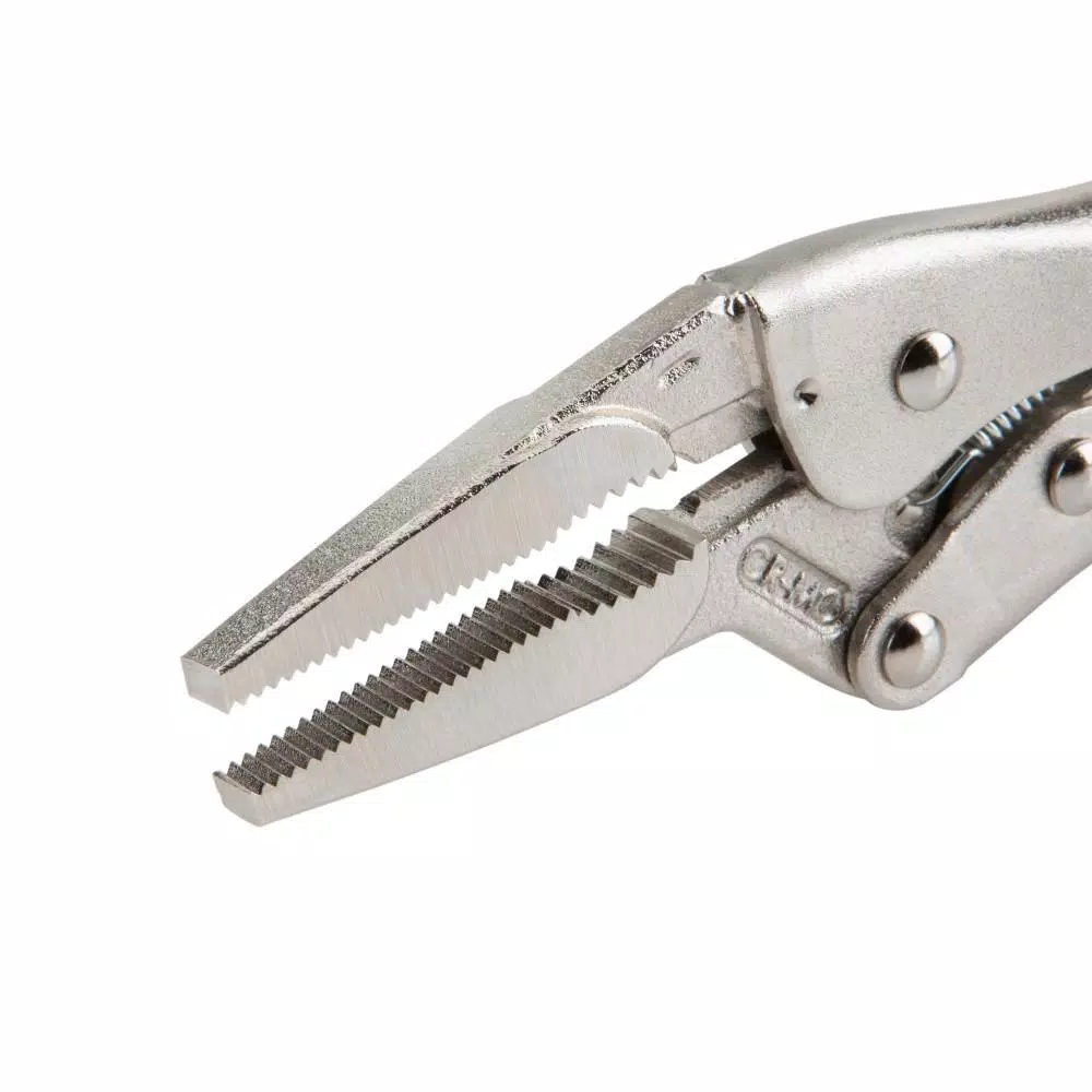 TEKTON 6 in. Long Nose Locking Pliers and#8211; XDC Depot