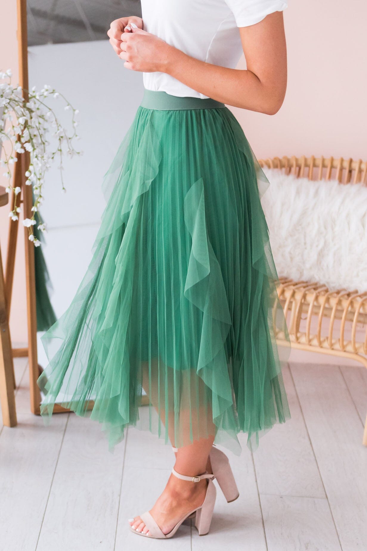 Far & Away Modest Tulle Skirt