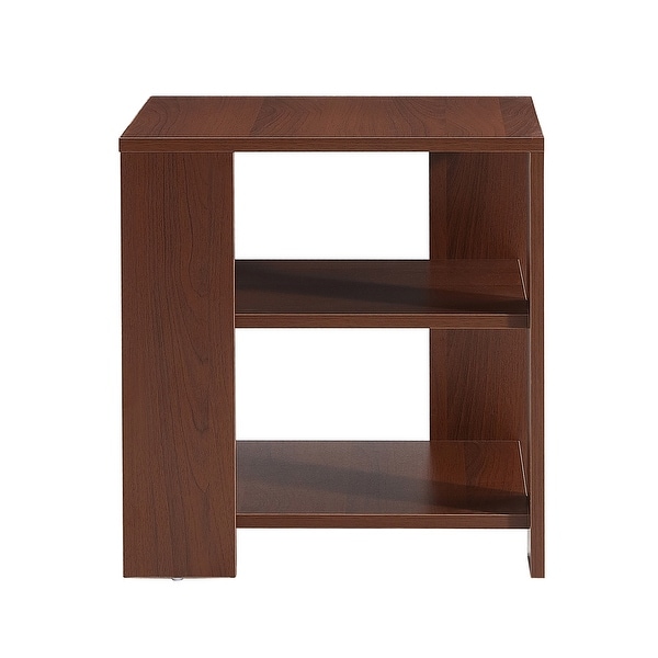 Edmund Wooden Square Side Table