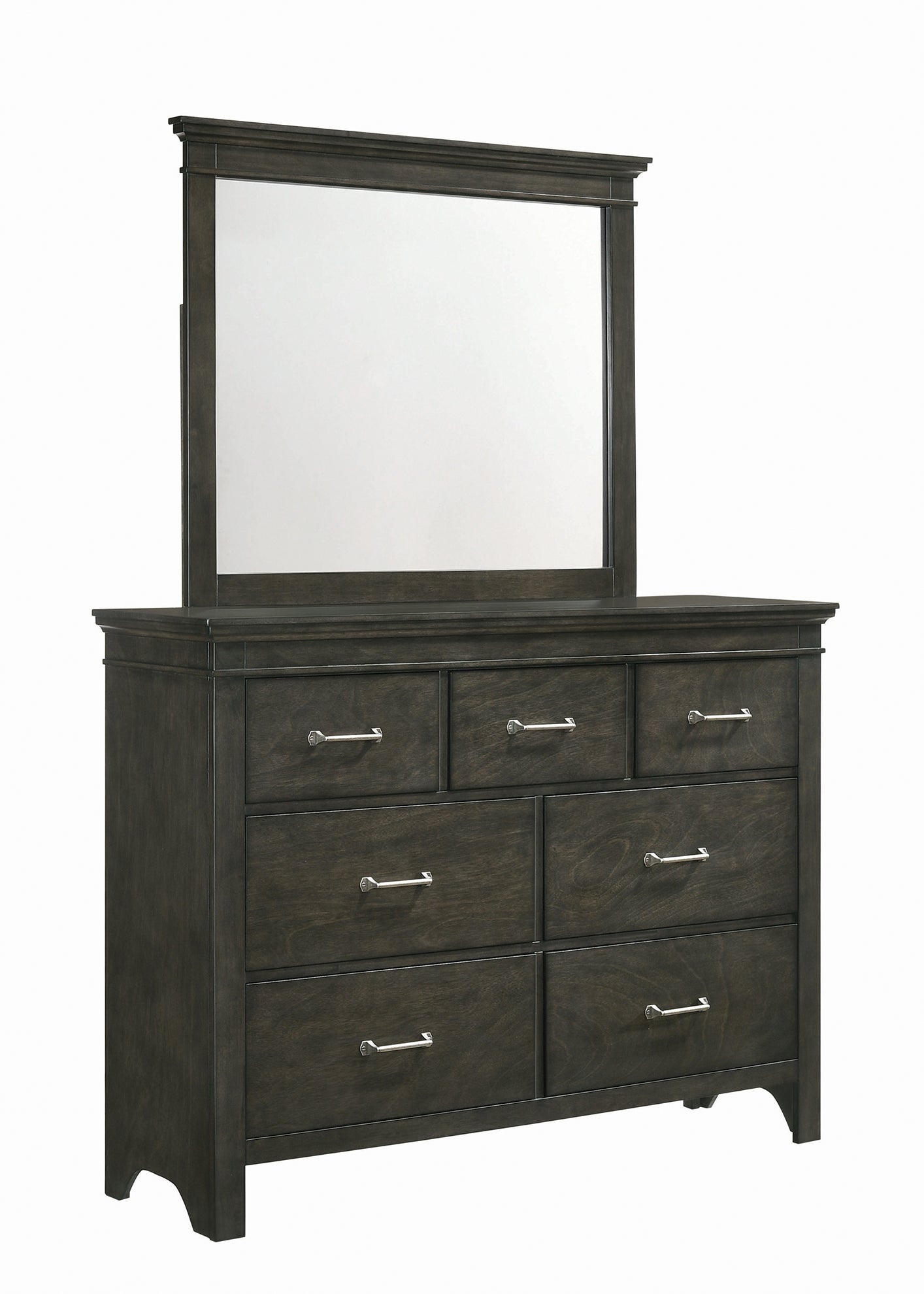 Newberry 7-drawer Dresser Bark Wood