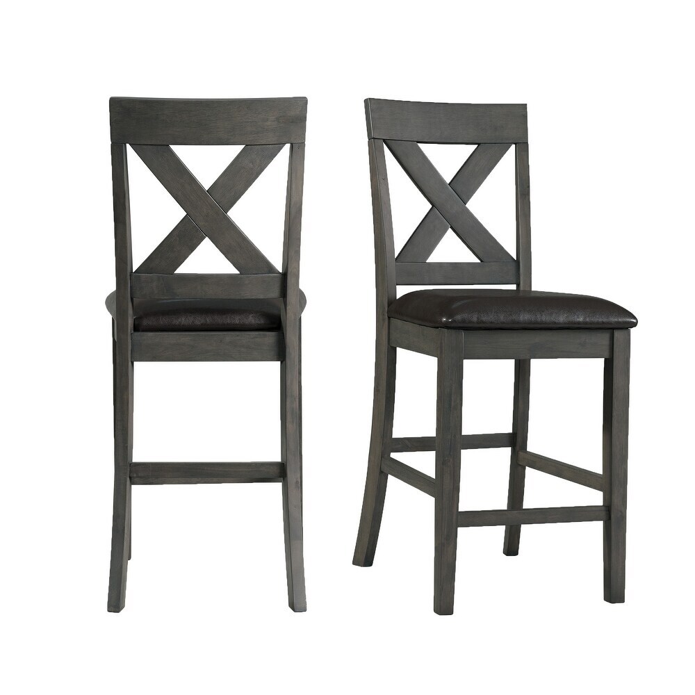 Picket House Furnishings Alexa Counter Height Side Chair  Set of 2