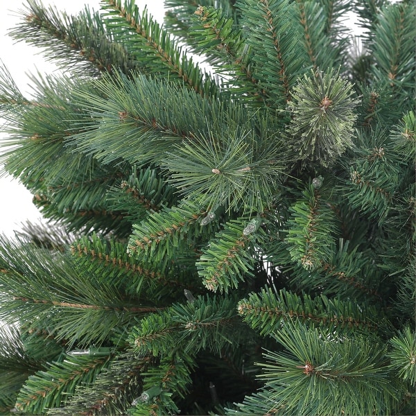 Puleo International 6.5 ft PreLit Teton Artificial Pine Tree