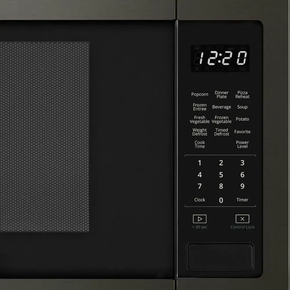 Whirlpool Countertop Microwave - 1.6 cu. ft. Black Stainless Steel