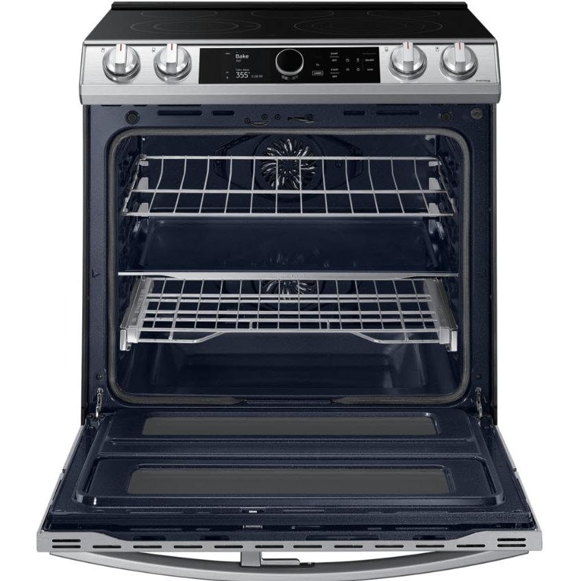  30-inch Slide-in Electric Range with Wi-Fi Connectivity NE63T8751SS/AC