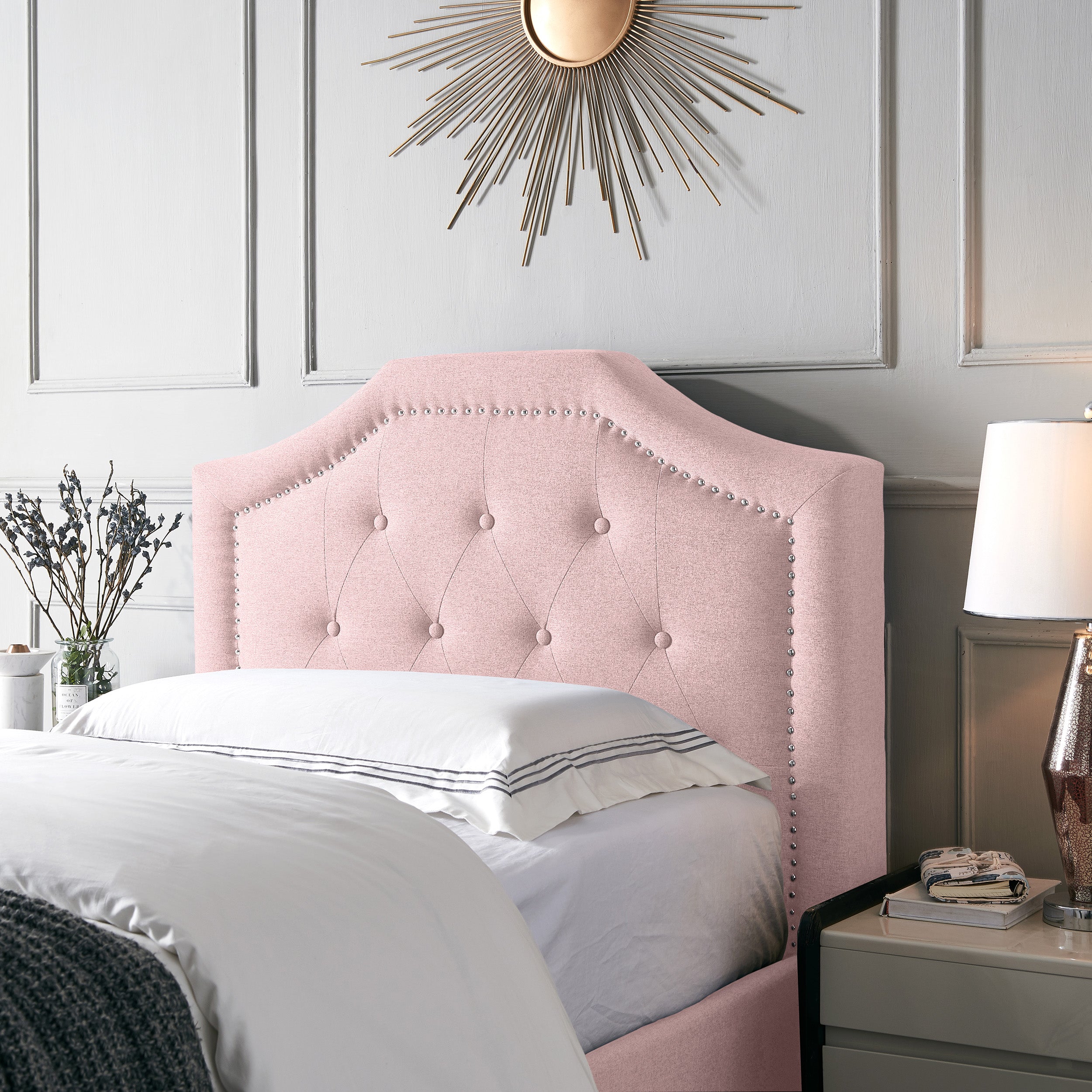 Renee Contemporary Upholstered Headboard