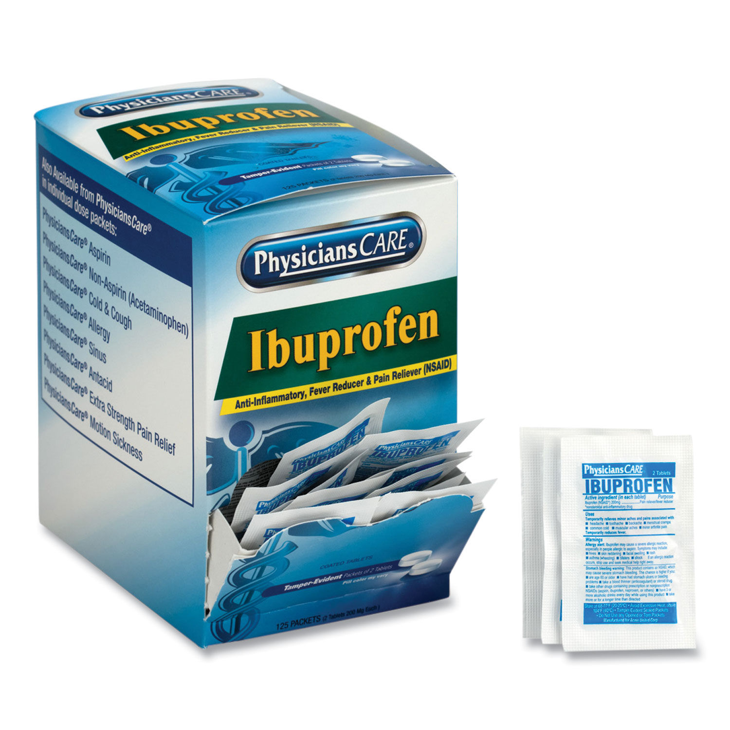 Ibuprofen Pain Reliever by PhysiciansCareandreg; ACM90109