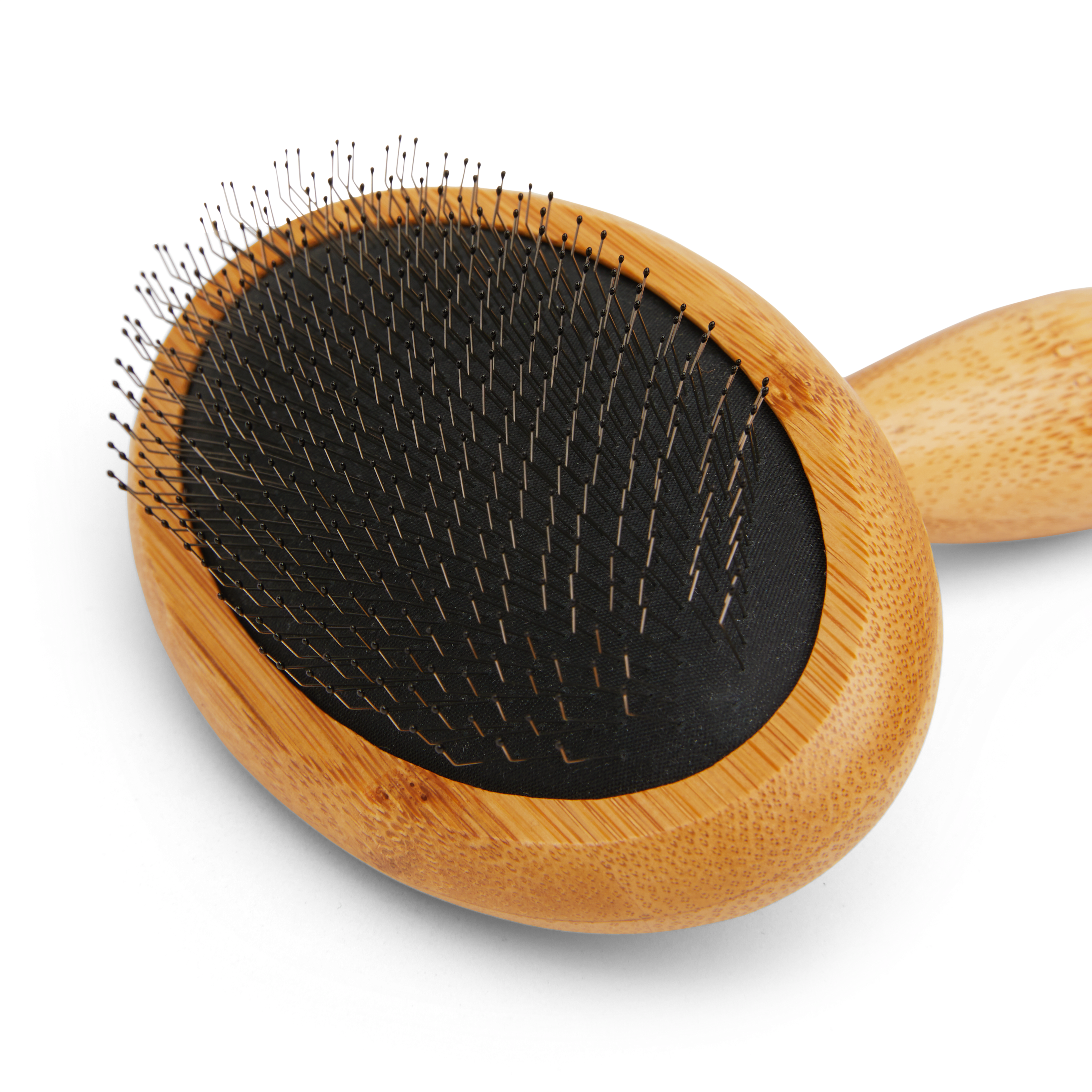 Well  Good Wooden Cushion Slicker Dog Brush， Large