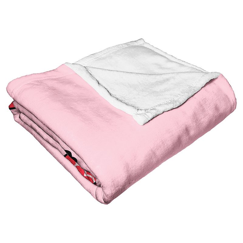 Hello Kitty Sweet Lil Sleigh Throw Blanket