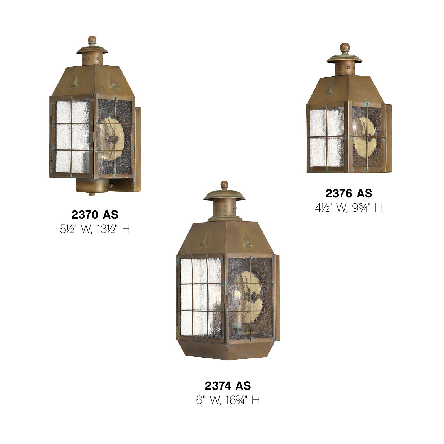 Hinkley Lighting H2370 Nantucket 13.5" Tall 1 Light Heritage Outdoor Wall Sconce - Brass