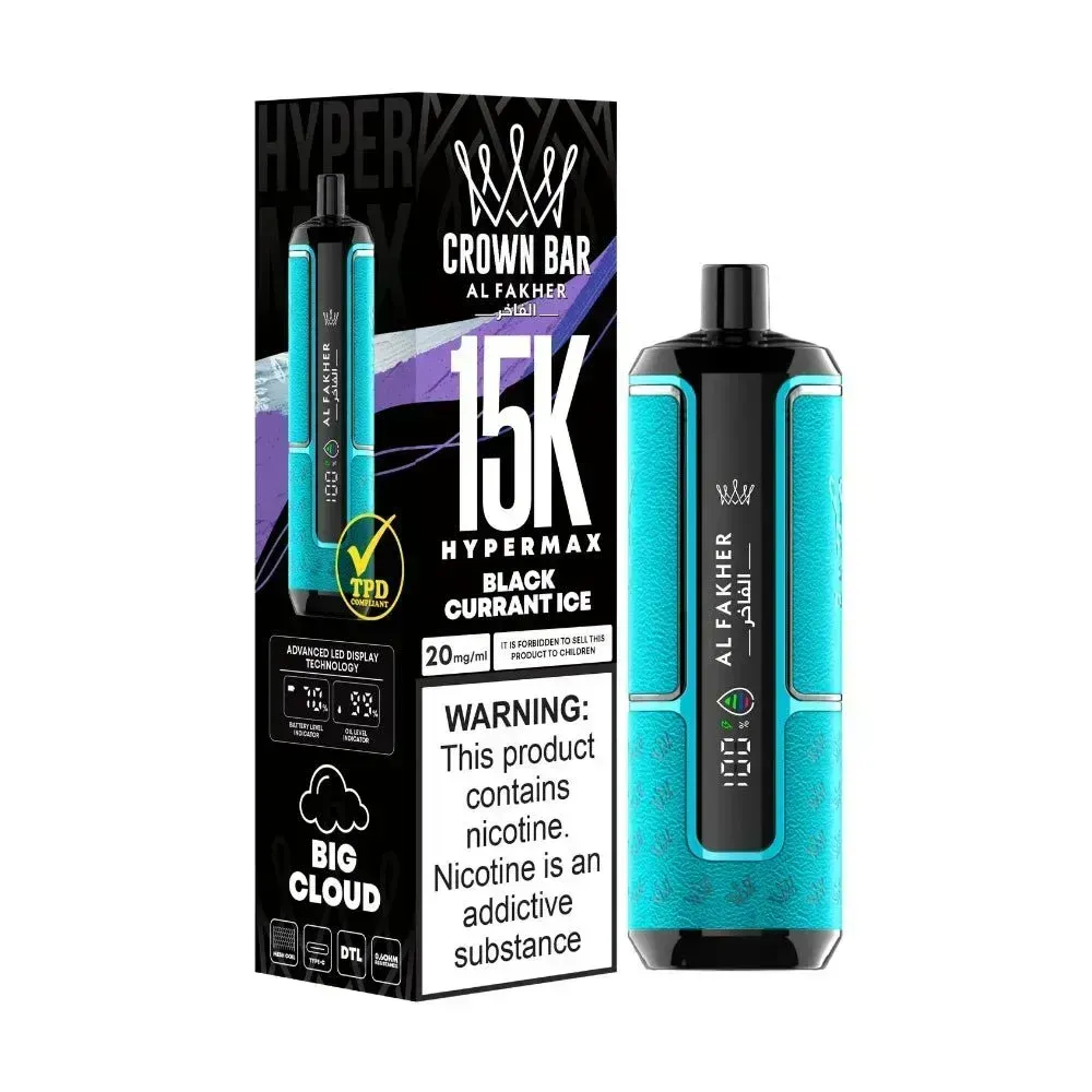 Al Fakher Hypermax 15k Puffs Disposable Vape - Al Fakher Hypermax 15000 Puffs