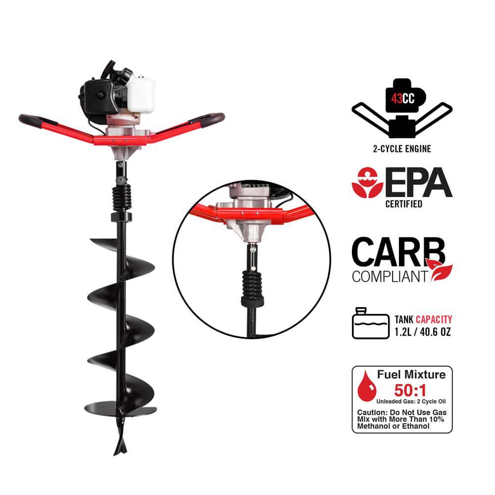 Southland 43cc Earth Auger Powerhead with 8 in Bit