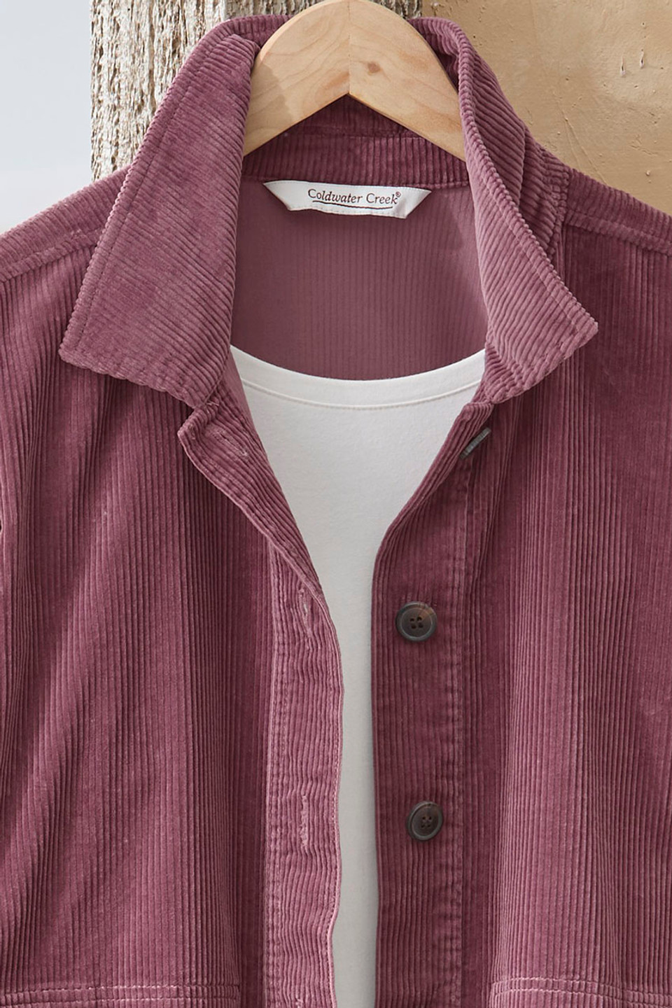 Braeburn Corduroy Shirt Jacket - Coldwater Creek