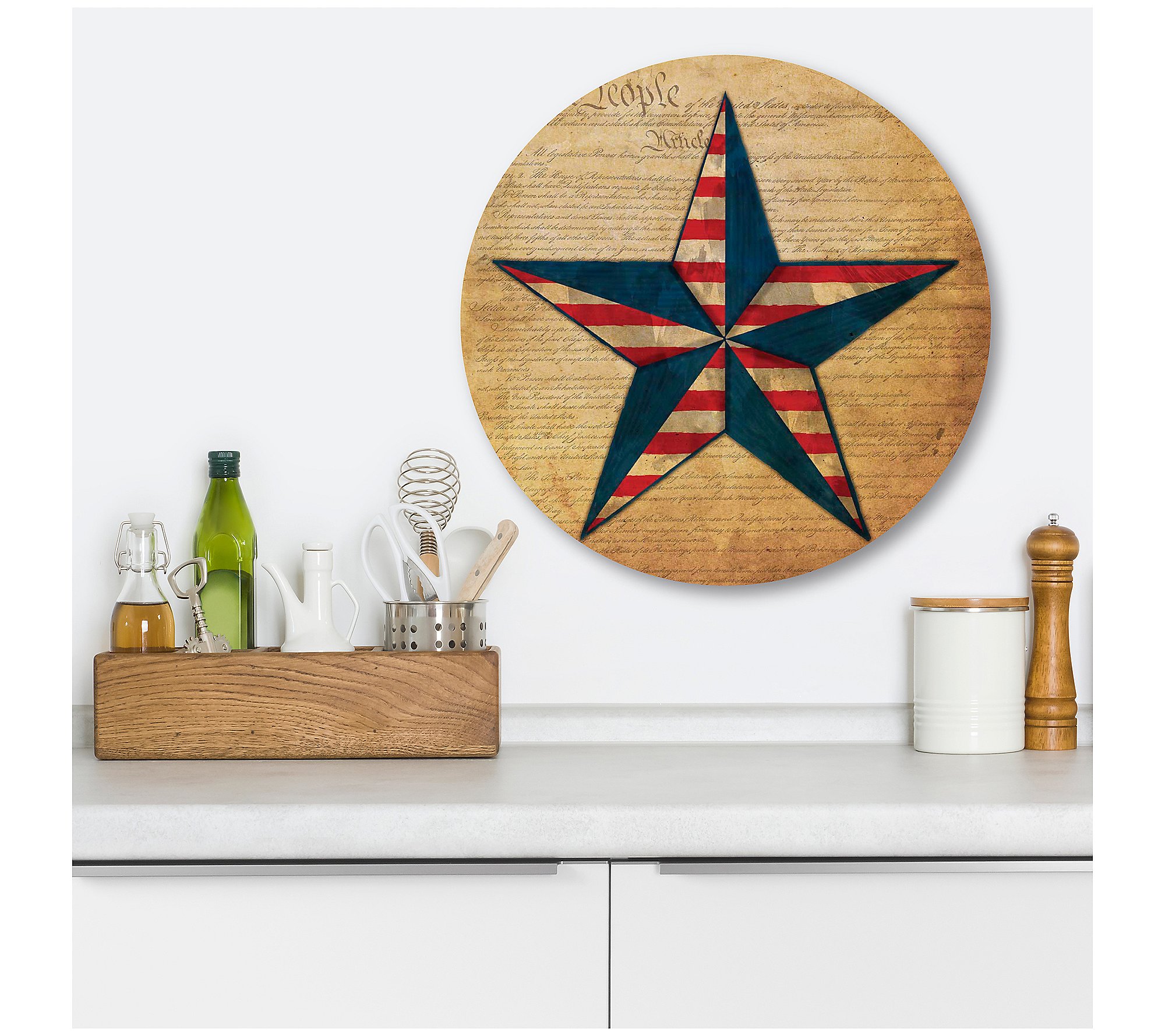 Courtside Market Flag Star I 12