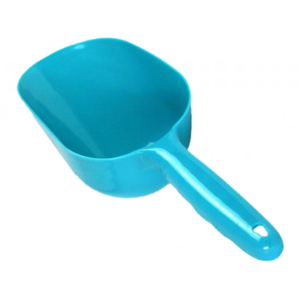 Shovel Compost Grit Dog Food Weeding Hand Garden Supplies (Blue)